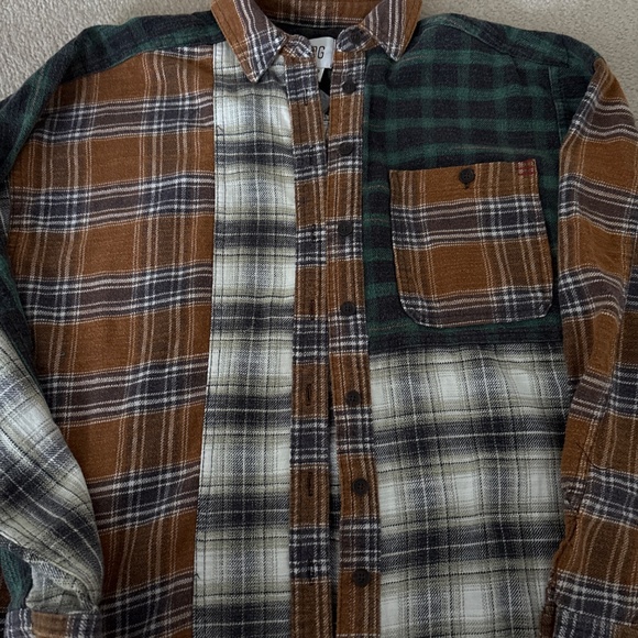 NWT BDG urban outfitters flannel size xs - Picture 3 of 3